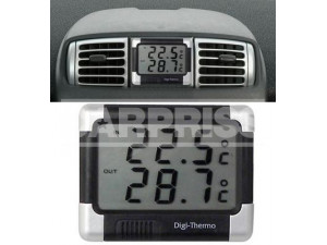 CARPRISS 71121212 termometras, išorės / vidaus temperatūra