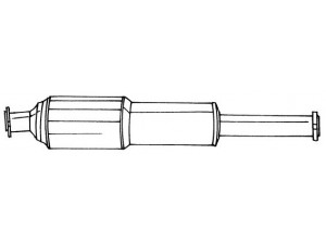 AKS DASIS SG16306 katalizatoriaus keitiklis