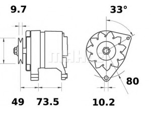 MAHLE ORIGINAL MG 437 kintamosios srovės generatorius
60 00 102 364, 60 05 701 124, 2147483647