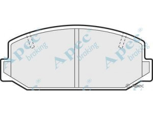 APEC braking PAD350 stabdžių trinkelių rinkinys, diskinis stabdys
04491-14090-000, 04491-20110, 04491-20110-000