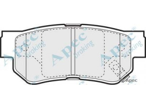APEC braking PAD1121 stabdžių trinkelių rinkinys, diskinis stabdys 
 Techninės priežiūros dalys -> Papildomas remontas
1FE0058302, 2EA3058302, 38A1058302