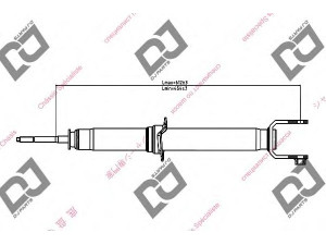 DJ PARTS DS1334GT amortizatorius 
 Pakaba -> Amortizatorius
52611S30004, 52611S30A01, 52611S30A21