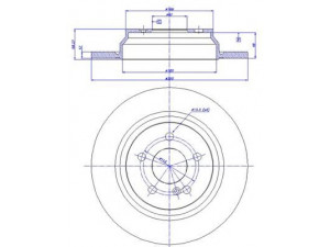 CAR 142.1370 stabdžių diskas 
 Stabdžių sistema -> Diskinis stabdys -> Stabdžių diskas
221.423.07.12
