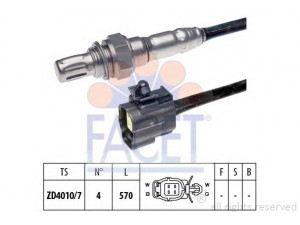 FACET 10.7105 lambda jutiklis 
 Variklis -> Variklio elektra
B 3P7 18 861, B 3P7 18 861 A