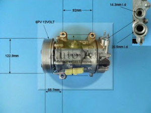 AUTO AIR GLOUCESTER 14-1309P kompresorius, oro kondicionierius 
 Oro kondicionavimas -> Kompresorius/dalys
6453NS, 6453QL, 6453QN, 6453ZA