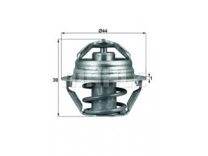 BEHR TX 90 82D termostatas, aušinimo skystis 
 Aušinimo sistema -> Termostatas/tarpiklis -> Thermostat
16341-87206-000, 16341-87289-000