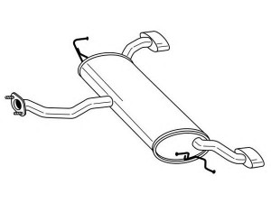 AKS DASIS SG24636 galinis duslintuvas