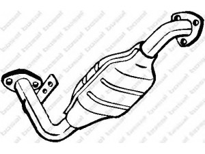 BOSAL 090-439 katalizatoriaus keitiklis 
 Išmetimo sistema -> Katalizatoriaus keitiklis
54.61.025