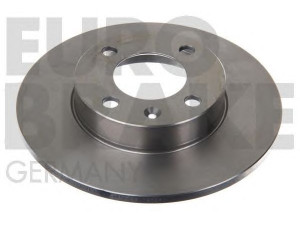 EUROBRAKE 5815204704 stabdžių diskas 
 Stabdžių sistema -> Diskinis stabdys -> Stabdžių diskas
811615301B, 811615301, 823615301