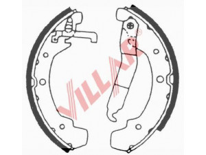 VILLAR 629.0671 stabdžių trinkelių komplektas 
 Techninės priežiūros dalys -> Papildomas remontas
281609527H, 281609528H, 281609531J