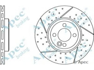 APEC braking DSK3006 stabdžių diskas 
 Dviratė transporto priemonės -> Stabdžių sistema -> Stabdžių diskai / priedai
34116777825, 34116777826