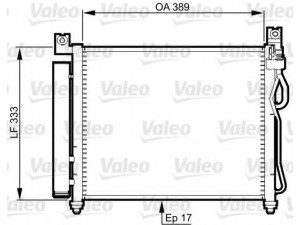 VALEO 814346 kondensatorius, oro kondicionierius 
 Oro kondicionavimas -> Kondensatorius
97606-07000, 97606-07200, 9760607000