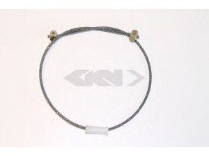 SPIDAN 41216 trosas, stovėjimo stabdys 
 Stabdžių sistema -> Valdymo svirtys/trosai
31G5047, 31G5047, GVC1064