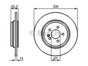 BOSCH 0 986 478 995 stabdžių diskas 
 Stabdžių sistema -> Diskinis stabdys -> Stabdžių diskas
163 423 00 12, A 163 423 00 12