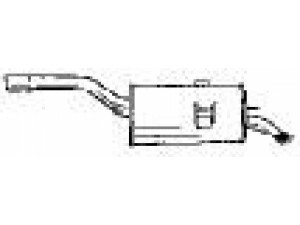 AKS DASIS SG30604 galinis duslintuvas