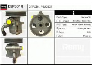 DELCO REMY DSP501R hidraulinis siurblys, vairo sistema 
 Vairavimas -> Vairo pavara/siurblys
96140501