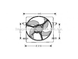 AVA QUALITY COOLING FD7516 ventiliatorius, radiatoriaus 
 Aušinimo sistema -> Oro aušinimas
1036754, 1088845, 97KB8C607CA, 97KB8C607CB