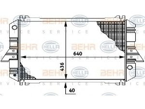 HELLA 8MK 376 706-231 radiatorius, variklio aušinimas
21400-G9500, 21400-G9605