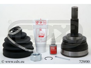 CDX 729/00 jungčių komplektas, kardaninis velenas 
 Ratų pavara -> Sujungimai/komplektas