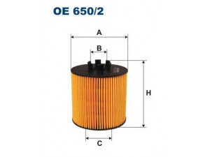 FILTRON OE650/2 alyvos filtras 
 Techninės priežiūros dalys -> Techninės priežiūros intervalai
03C115562, 03C115562, 03C115577A