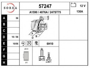 EAI 57247 kintamosios srovės generatorius
ERR6413