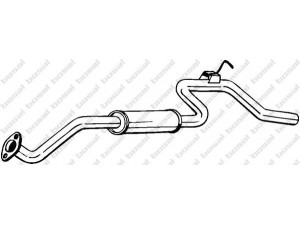 BOSAL 280-095 galinis duslintuvas 
 Išmetimo sistema -> Duslintuvas
28750-43350