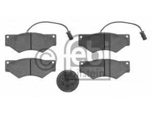 FEBI BILSTEIN 16600 stabdžių trinkelių rinkinys, diskinis stabdys
0 0190 6183, 0 0190 6264, 0190 6183