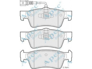 APEC braking PAD1727 stabdžių trinkelių rinkinys, diskinis stabdys 
 Techninės priežiūros dalys -> Papildomas remontas
7H8698451, 7L6698451C