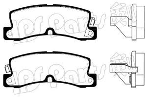 IPS Parts IBR-1205 stabdžių trinkelių rinkinys, diskinis stabdys 
 Techninės priežiūros dalys -> Papildomas remontas
04466-32010, 0446612120, 0446620110