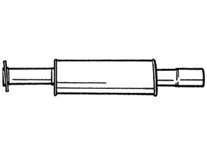 AKS DASIS SG32408 vidurinis duslintuvas