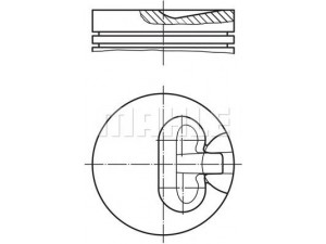 MAHLE ORIGINAL 007 78 00 stūmoklis
1909866, 4579250, 4579251, 572914