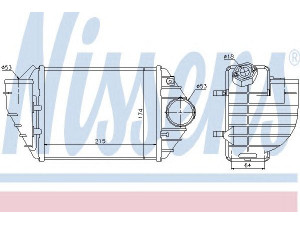 NISSENS 96690 tarpinis suslėgto oro aušintuvas, kompresorius 
 Variklis -> Oro tiekimas -> Įkrovos agregatas (turbo/superįkrova) -> Tarpinis suslėgto oro aušintuvas
059.145.805, 059.145.805, 059.145.805