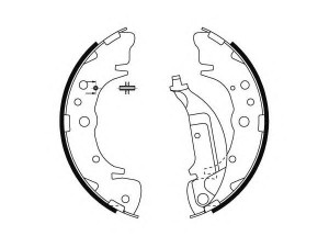 HELLA PAGID 8DB 355 000-351 stabdžių trinkelių komplektas 
 Techninės priežiūros dalys -> Papildomas remontas
5830526A00, 5830526A10, 0K56A2638Z