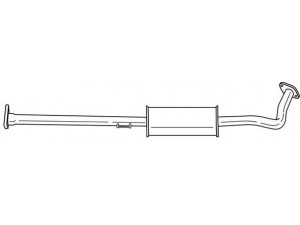 AKS DASIS SG23446 vidurinis duslintuvas