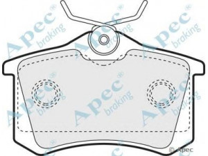 APEC braking PAD1256 stabdžių trinkelių rinkinys, diskinis stabdys 
 Techninės priežiūros dalys -> Papildomas remontas
425428, 425396, 425420