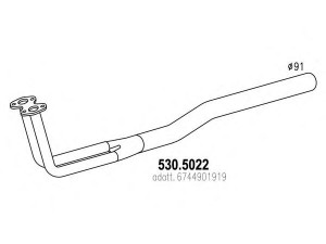 ASSO 530.5022 išleidimo kolektorius
6524904220