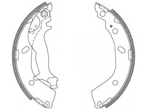 OPEN PARTS BSA2108.00 stabdžių trinkelių komplektas 
 Techninės priežiūros dalys -> Papildomas remontas
583051CA00