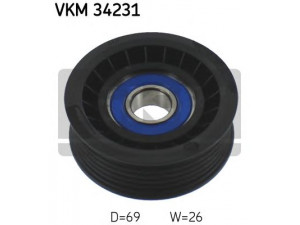 SKF VKM 34231 kreipiantysis skriemulys, V formos rumbuotas diržas 
 Diržinė pavara -> V formos rumbuotas diržas/komplektas -> Laisvasis/kreipiamasis skriemulys
1465253, 1555720, 5M5Q 19A216 DC