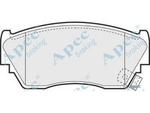 APEC braking PAD752 stabdžių trinkelių rinkinys, diskinis stabdys 
 Techninės priežiūros dalys -> Papildomas remontas
1N003328Z, 1N003328ZA, 1N113328ZA