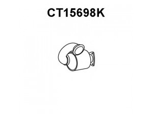 VENEPORTE CT15698K katalizatoriaus keitiklis 
 Išmetimo sistema -> Katalizatoriaus keitiklis
1349899080, 1352318080, 1358184080