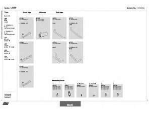DINEX 147000004 išmetimo sistema 
 Išmetimo sistema -> Išmetimo sistema, visa