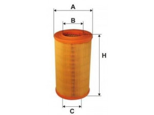 UNIFLUX FILTERS XA1853 oro filtras 
 Filtrai -> Oro filtras
YL4J 9601 CA, 16546-3S903, 16546-7F000