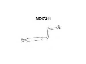 VENEPORTE MZ47211 priekinis duslintuvas 
 Išmetimo sistema -> Duslintuvas
KF3940300A, MKF3940300A