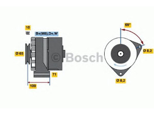 BOSCH 0 986 039 120 kintamosios srovės generatorius 
 Elektros įranga -> Kint. sr. generatorius/dalys -> Kintamosios srovės generatorius
1363494, 3544498, 5003694, 5003805