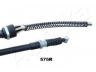 ASHIKA 131-05-575R trosas, stovėjimo stabdys 
 Stabdžių sistema -> Valdymo svirtys/trosai
MR128202