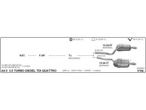 IMASAF 504000054 išmetimo sistema 
 Išmetimo sistema -> Išmetimo sistema, visa