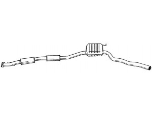 AKS DASIS SG25486 vidurinis duslintuvas