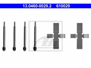 ATE 13.0460-0029.2 priedų komplektas, diskinių stabdžių trinkelės 
 Stabdžių sistema -> Diskinis stabdys -> Stabdžių dalys/priedai
