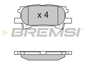 BREMSI BP3169 stabdžių trinkelių rinkinys, diskinis stabdys 
 Techninės priežiūros dalys -> Papildomas remontas
0446648030, 0446648040, 0446648060