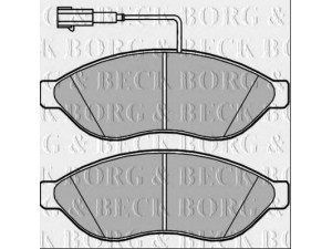 BORG & BECK BBP2393 stabdžių trinkelių rinkinys, diskinis stabdys 
 Techninės priežiūros dalys -> Papildomas remontas
77366018, 77366020, 1607878580